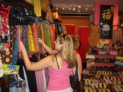Shopping in Chinatown