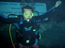 The shark was this big....